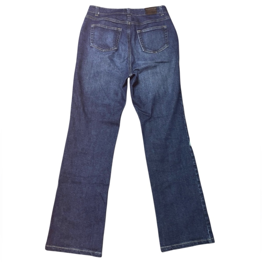 Lands’ End Original Fit Classic Waist Boot Cut Jeans - Picture 3 of 10